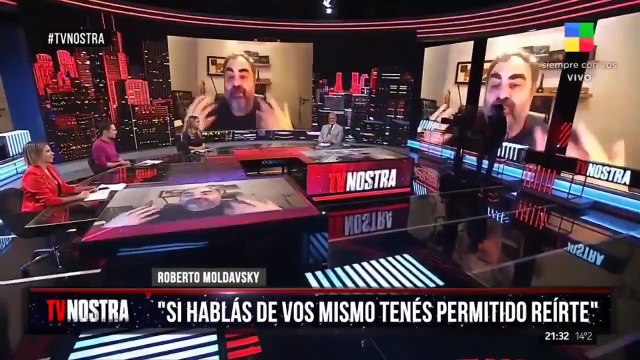 Roberto Moldavsky dio cátedra en vivo de cómo hacer humor e incorporar al feminismo: Es el paso que sigue