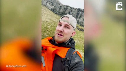 Friends Take Wrong Turn And Get Stuck On Snowdon