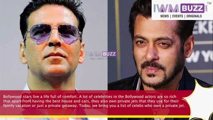 Bollywood Stars With Private Jets From Salman Khan To Akshay Kumar