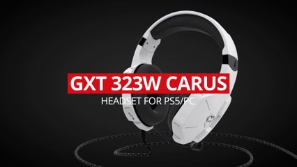 GXT 323W Carus Gaming Headset para PS5 - trailer