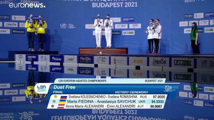 Ещё два золота у российских синхронисток