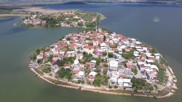 Drone - Turizmin gözdesi Küçük Venedik te tam kapanma sessizliği