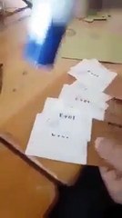 Sahte pusulalara evet oyu basıp provokasyon yaptılar