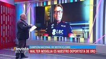 Walter Nosiglia recibe reconocimiento como Deportista de Oro