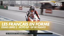 Les Français sont en forme lors de la deuxième séance d'essais libres - GP de France