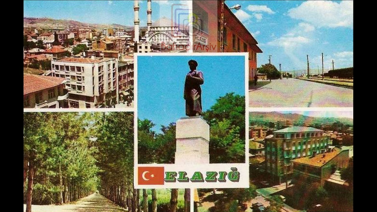 Eski Elazığ - Old Elazığ / Eski Türkiye - Old Turkey (Renkli - Colorized)  1900'lerle 1980'ler arası görüntüler / fotoğraflar - Images / photos between 1900's and 1980's