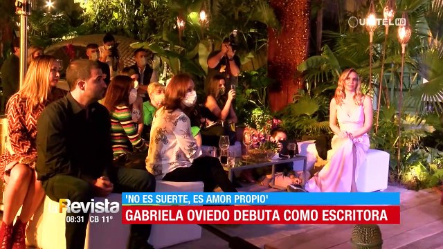 Gabriela Oviedo lanzó su libro ‘No es suerte es amor propio