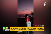 Chiclayo: BAP Unión enciende sus luces en mar de Pimentel