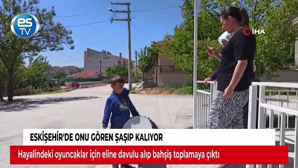 Eskişehir'de onu gören şaşıp kalıyor