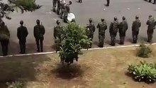 Militares cantam músicas do Sporting durante curso de formação de praças
