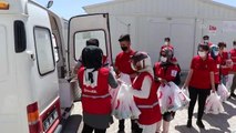Son dakika haberi... Türk Kızılay'dan, konteyner kentte yaşayan çocuklara bayram hediyesi