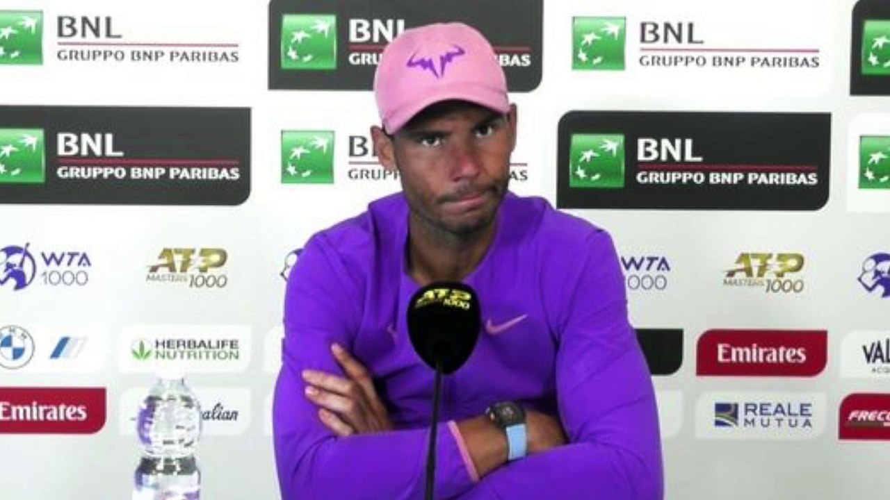 ATP - Rome 2021 - Rafael Nadal : "Reilly Opelka ? He's a very tough opponent to play. Super difficult. He has huge, huge serve"