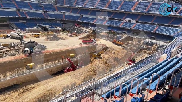 OKDIARIO ‘se cuela’ en las obras del Bernabéu