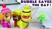 Paw Patrol Mighty Pups Rubble Rescue with Super Funling from Funny Funlings and a Surprise Kinder Egg in this Family Friendly Full Episode English Toy Story Video for Kids by Family Channel Toy Trains 4U