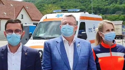 Deschiderea centrului de vaccinare de tip drive – through din parcarea Shopping City Piatra-Neamț