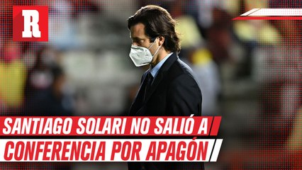 El apagón en el Hidalgo provocó que Solari no saliera a la conferencia post partido
