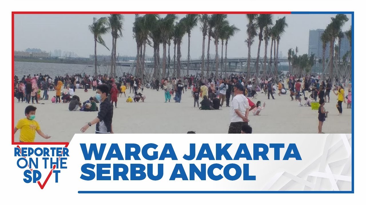 Warga Jakarta Serbu Ancol di Hari Kedua Lebaran