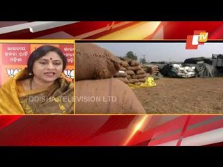 BJP's Lekhashree Samantsinghar's Press Meet On Farmer Issues In Odisha