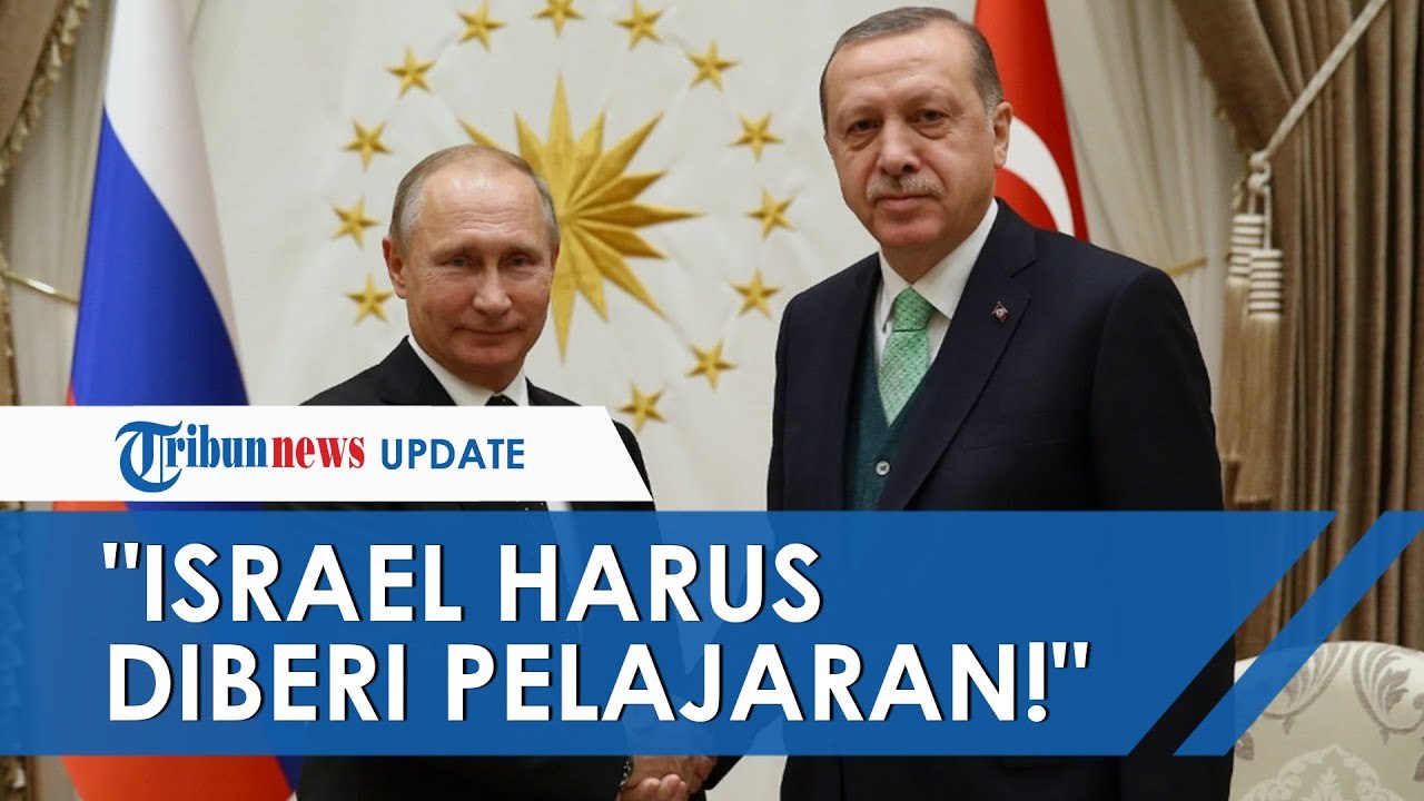 Al Aqsa Palestina Diserang Israel, Presiden Erdogan Ajak Vladimir Putin 'Beri Pelajaran' ke Zionis