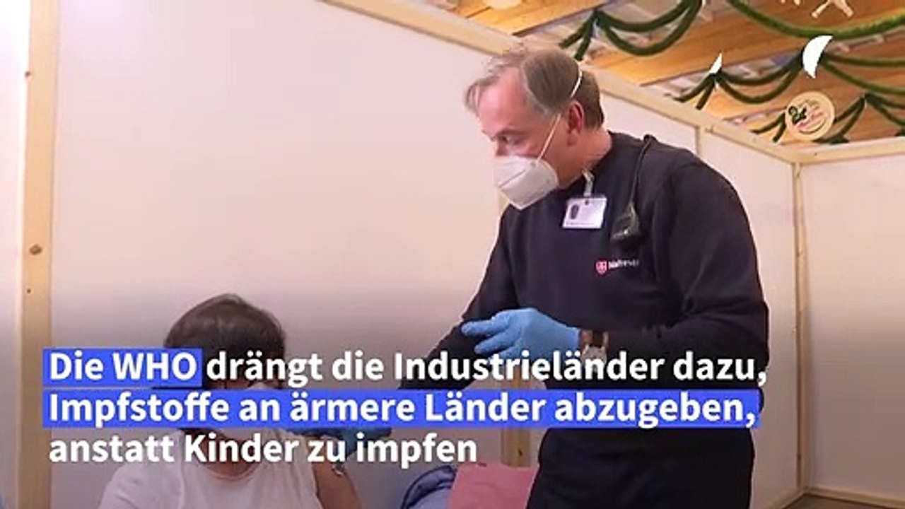 WHO: 'Impfen Sie jetzt keine Kinder!'