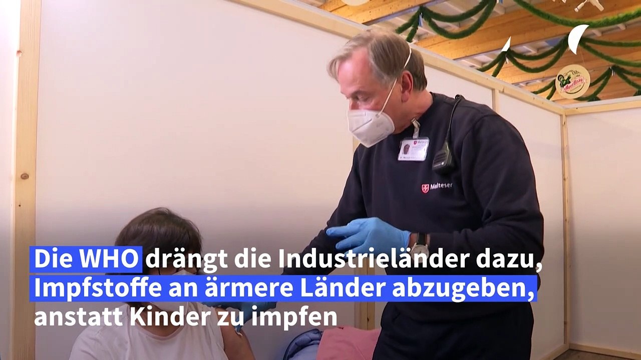 WHO: 'Impfen Sie jetzt keine Kinder!'