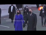 US Vice President Kamala Harris Walks Down Pennsylvania Avenue With Husband & Family