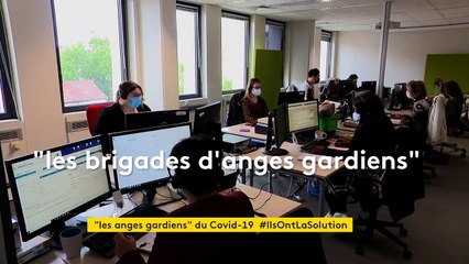 Ces agents de la "brigade d'anges gardiens" qui tracent les patients positifs au Covid-19