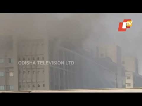 Fire Fighters Douse Flame At Serum Institute, Pune