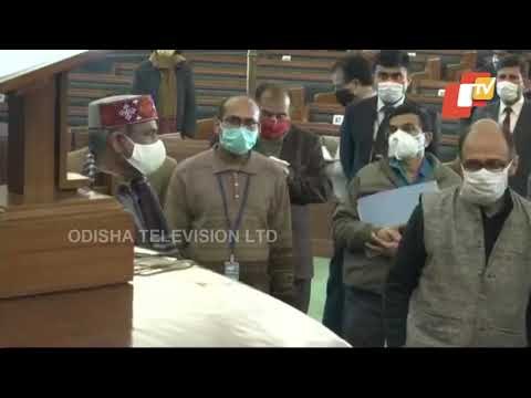 Lok Sabha Speaker Om Birla Inspects Parliament Building Ahead Of Budget Session