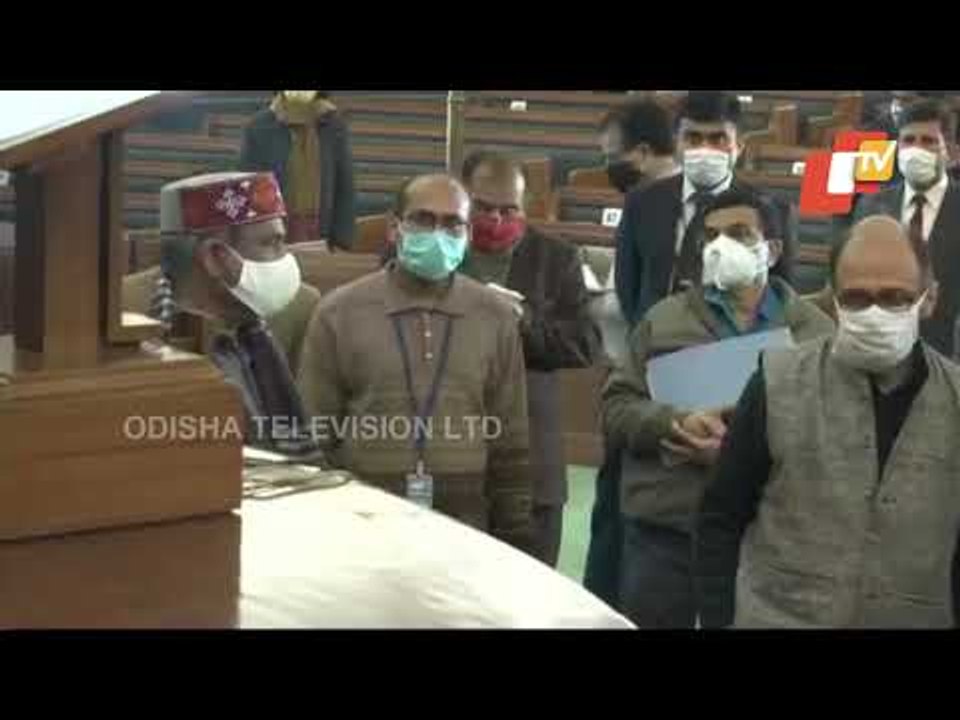 Lok Sabha Speaker Om Birla Inspects Parliament Building Ahead Of Budget Session