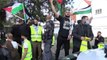 Danimarka'da polis Filistin'e destek gösterisinde göz yaşartıcı bombayla müdahale etti