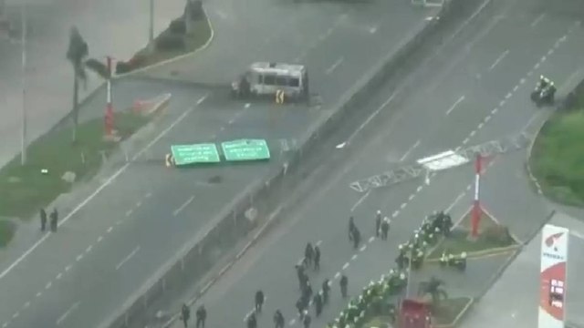 Se presentan bloqueos y disturbios en Buga