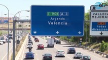 Atascos en las principales salidas de Madrid en el primer fin de semana tras el estado de alarma