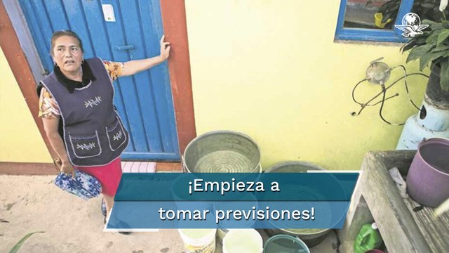 Habrá reducción de agua en CDMX y Edomex, a partir del domingo