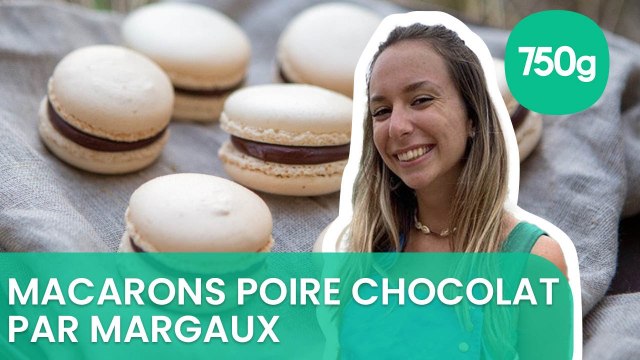 Recette des macarons poire/chocolat par Margaux - 750g