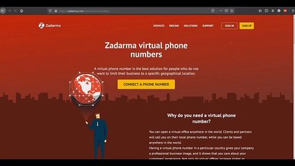 Virtual phone number