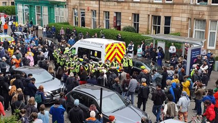 Kenmure Street Protest: Pollokshields locals talk about the attempt to forcibly remove their neighbours 24hrs before