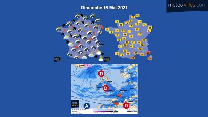 bulletin meteo du vendredi 14 mai 2021