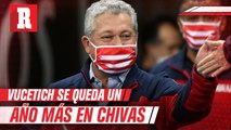 Víctor Manuel Vucetich es ratificado como DT de Chivas un año más