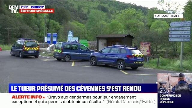 Cévennes: le tueur présumé a été placé en garde à vue et va être entendu par les forces de l'ordre