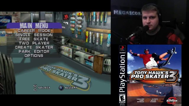 Old School - Tony Hawk's Pro Skater 3 (Ps1)