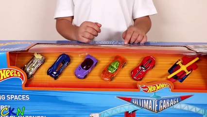 Biggest Hot Wheels Set Ever Ultimate Garage Toys Unboxing Fun With Ckn