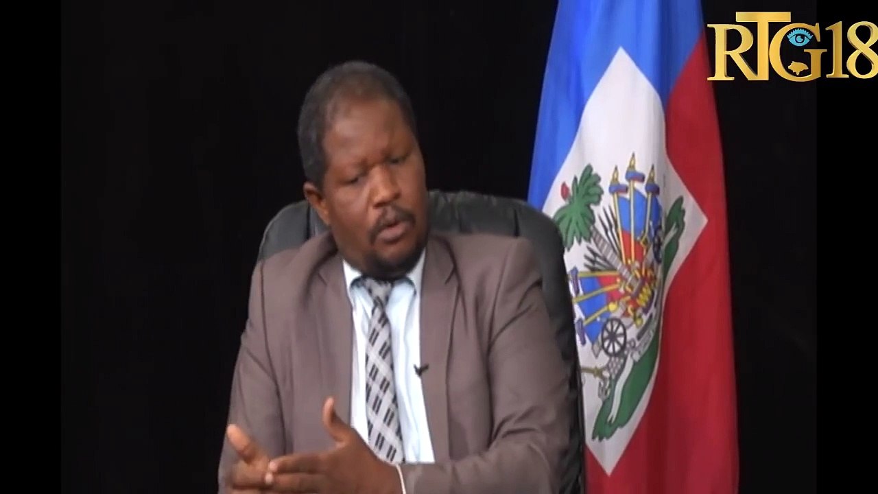 Rosemond Jean nan emisyon ''Espace Politique" sou Radio Télé Ginen, vandredi 14 me 2021