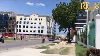 Travay kap fèt nan ''Avenue Monseigeur Guilloux" ap vanse