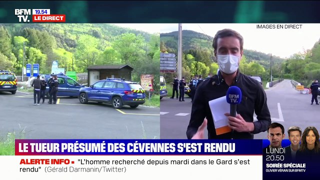 Le tueur présumé des Cévennes s’est rendu - 14/05