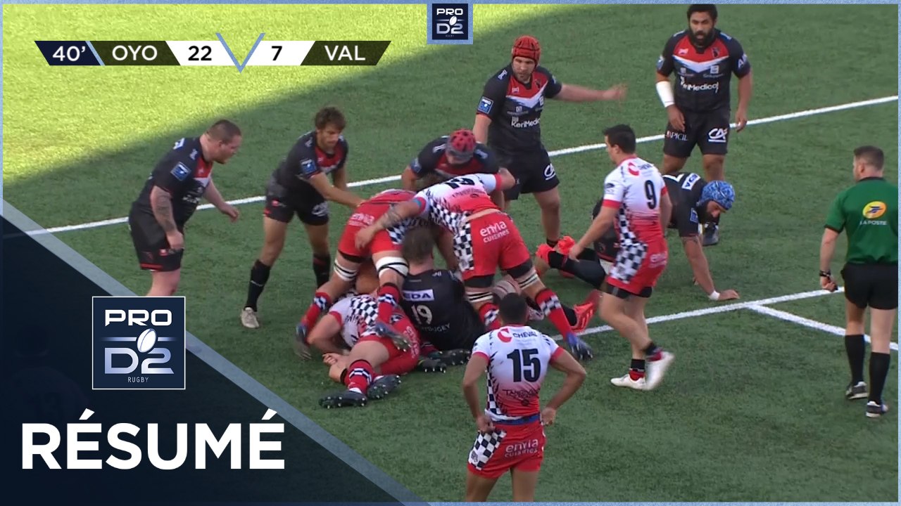 PRO D2 - Résumé Oyonnax Rugby-Valence Romans Drôme Rugby: 53-19 - J30 - Saison 2020/2021
