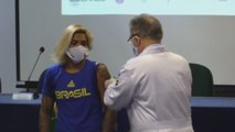 Brasil inicia vacunación de la delegación olímpica que competirá en Tokio