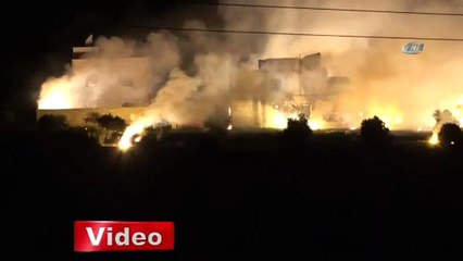 Halep'te fosfor bombası saldırısı