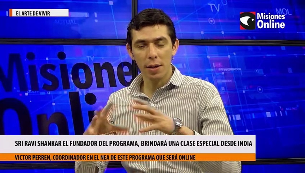Sri Ravi Shankar el fundador del programa, brindará una clase especial desde India