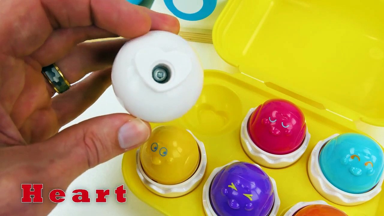Toy Learning Video For Toddlers - Learn Spanish Colors, Shapes, And Numbers With A Birthday Cake!